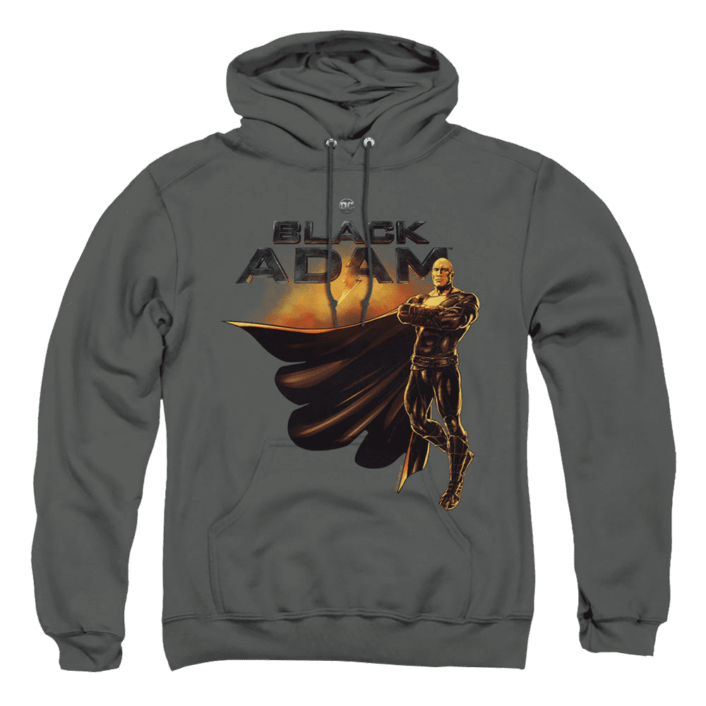 Black Adam Black Adam Logo With Character – Pullover Hoodie