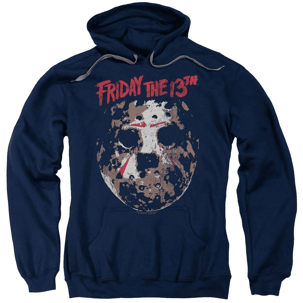 Friday The 13Th Rough Mask – Pullover Hoodie