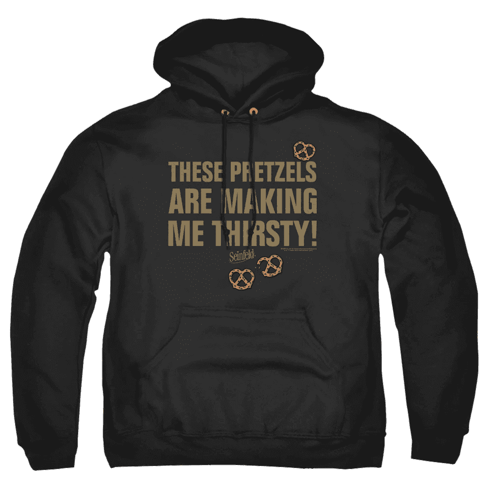 Seinfeld Pretzels Thirsty – Pullover Hoodie