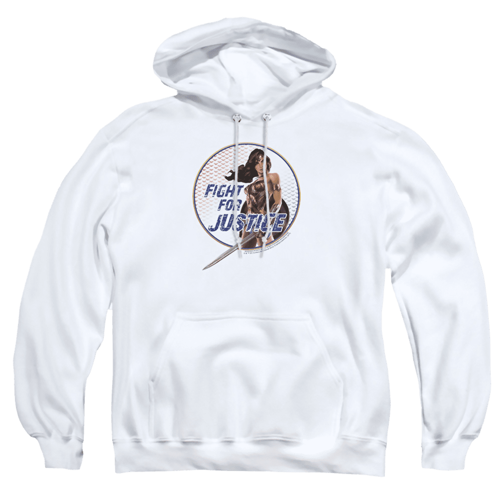 Wonder Woman Fight For Justice Pullover Hoodie