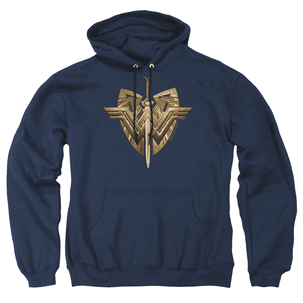 Wonder Woman Sword Emblem Pullover Hoodie