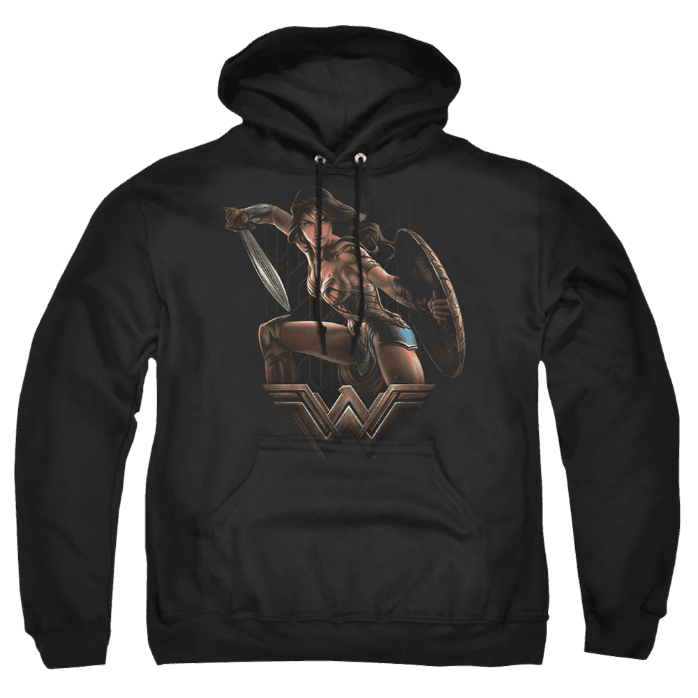 Wonder Woman Fight Pullover Hoodie