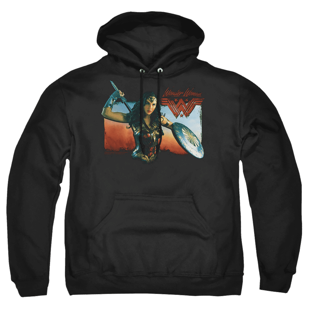 Wonder Woman Warrior Woman Pullover Hoodie