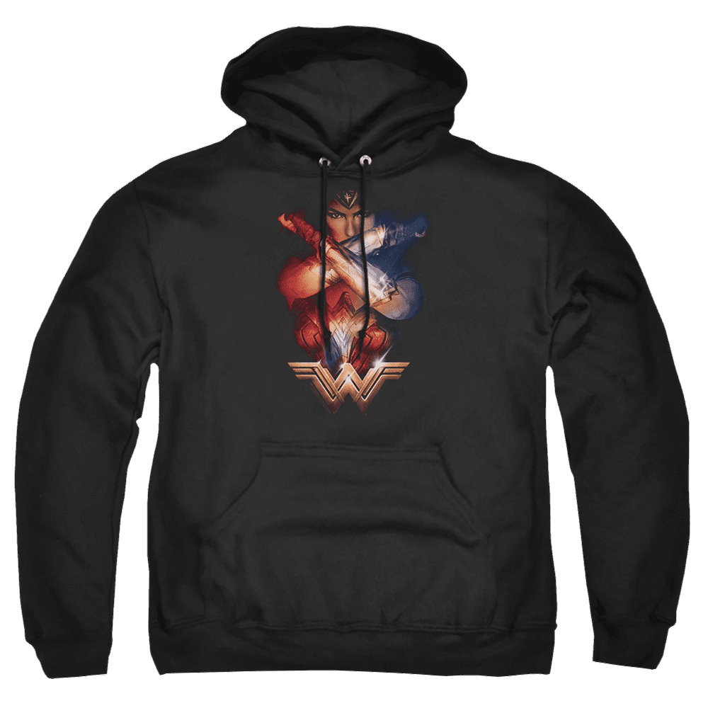 Wonder Woman Arms Crossed Pullover Hoodie