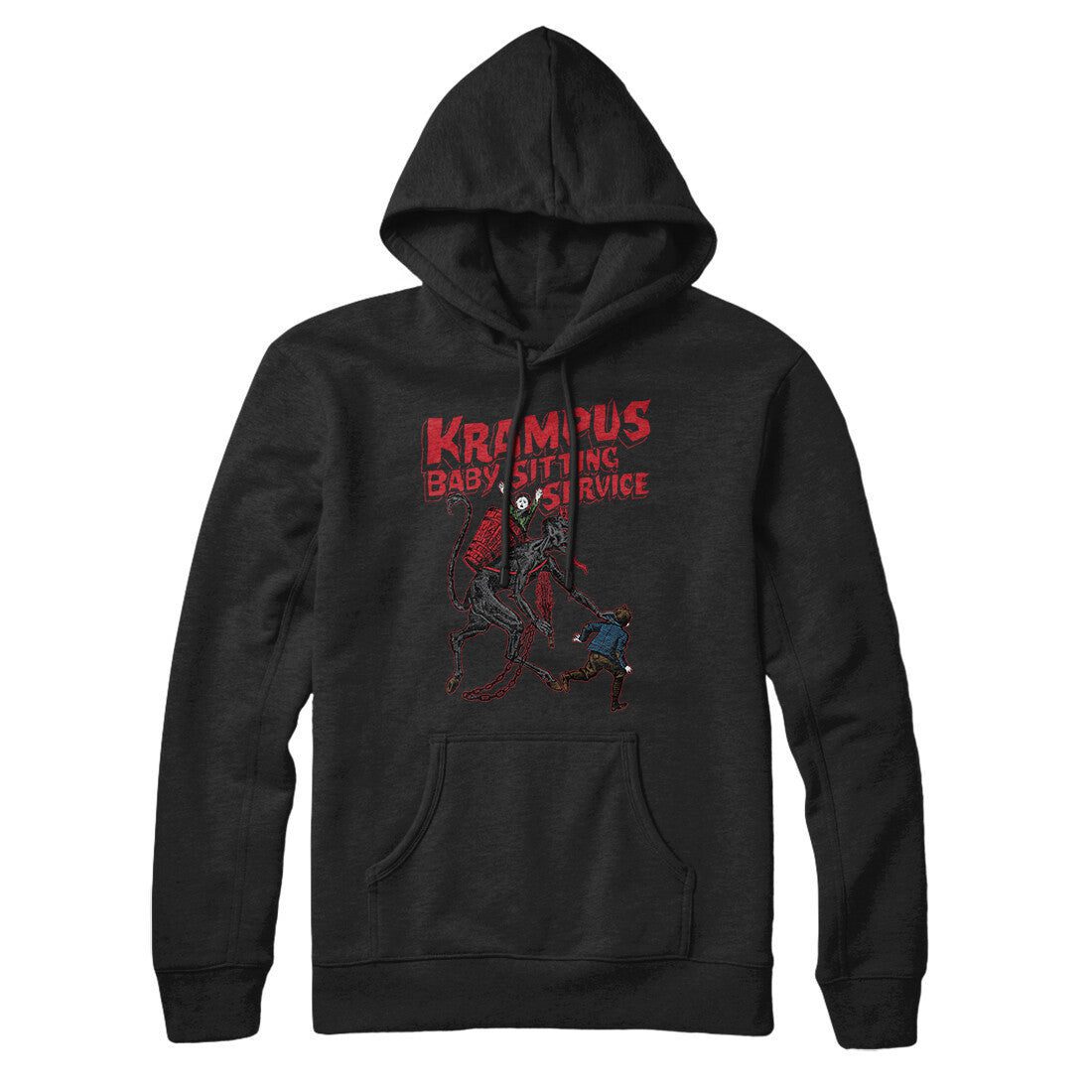 Krampus Baby Sitting Service Hoodie