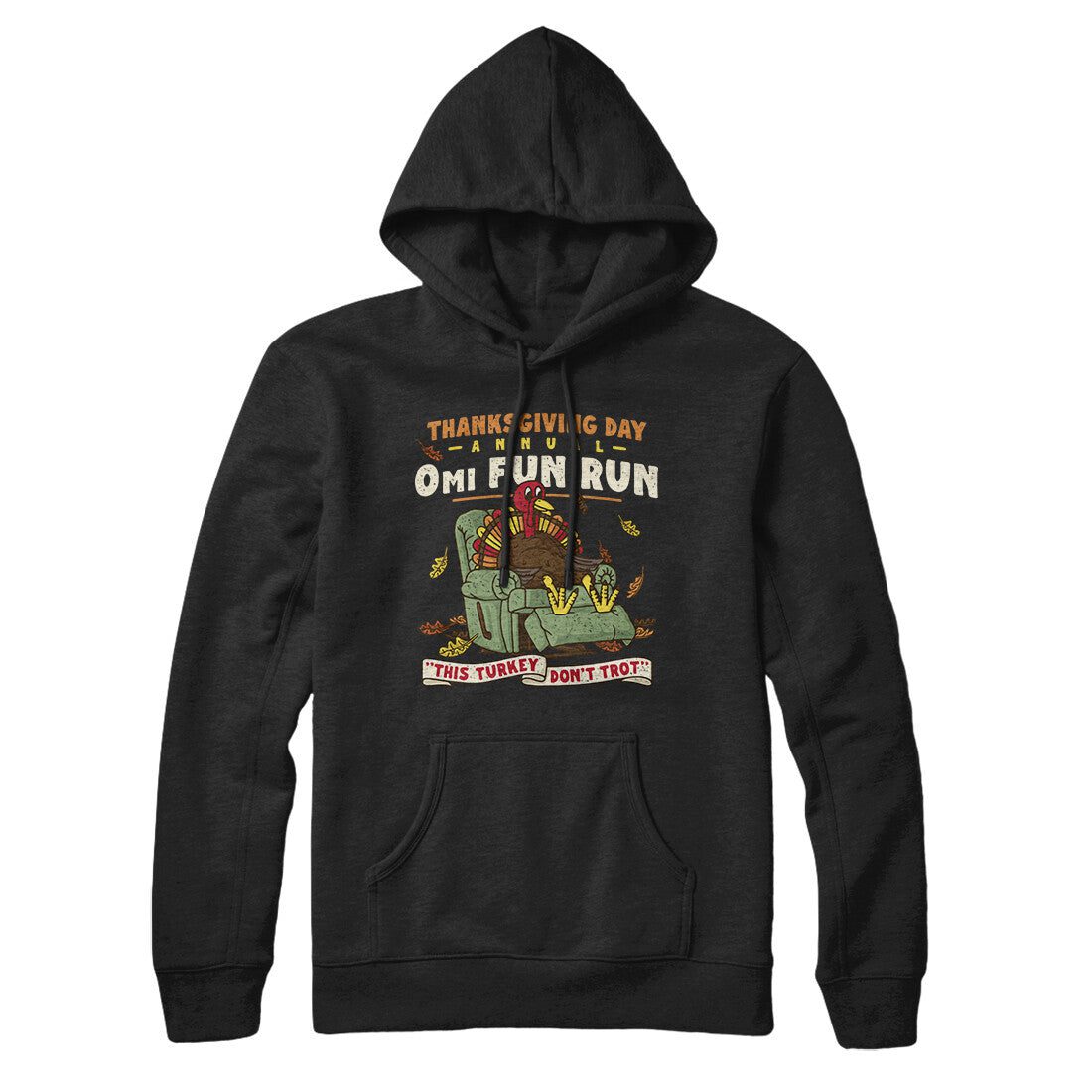 Thanksgiving Day Annual 0Mi Fun Run Hoodie