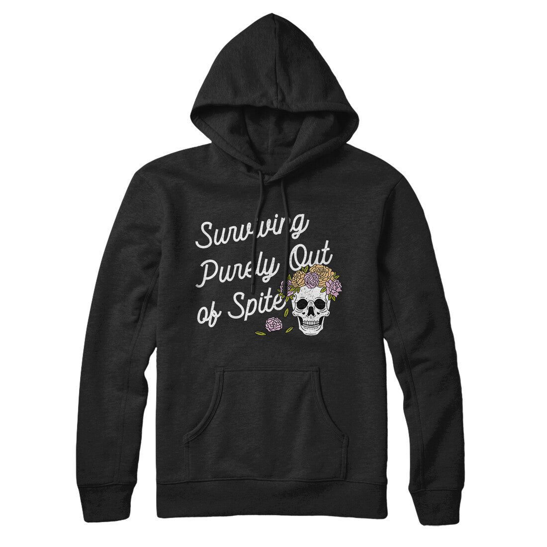 Surviving Purely On Spite Hoodie