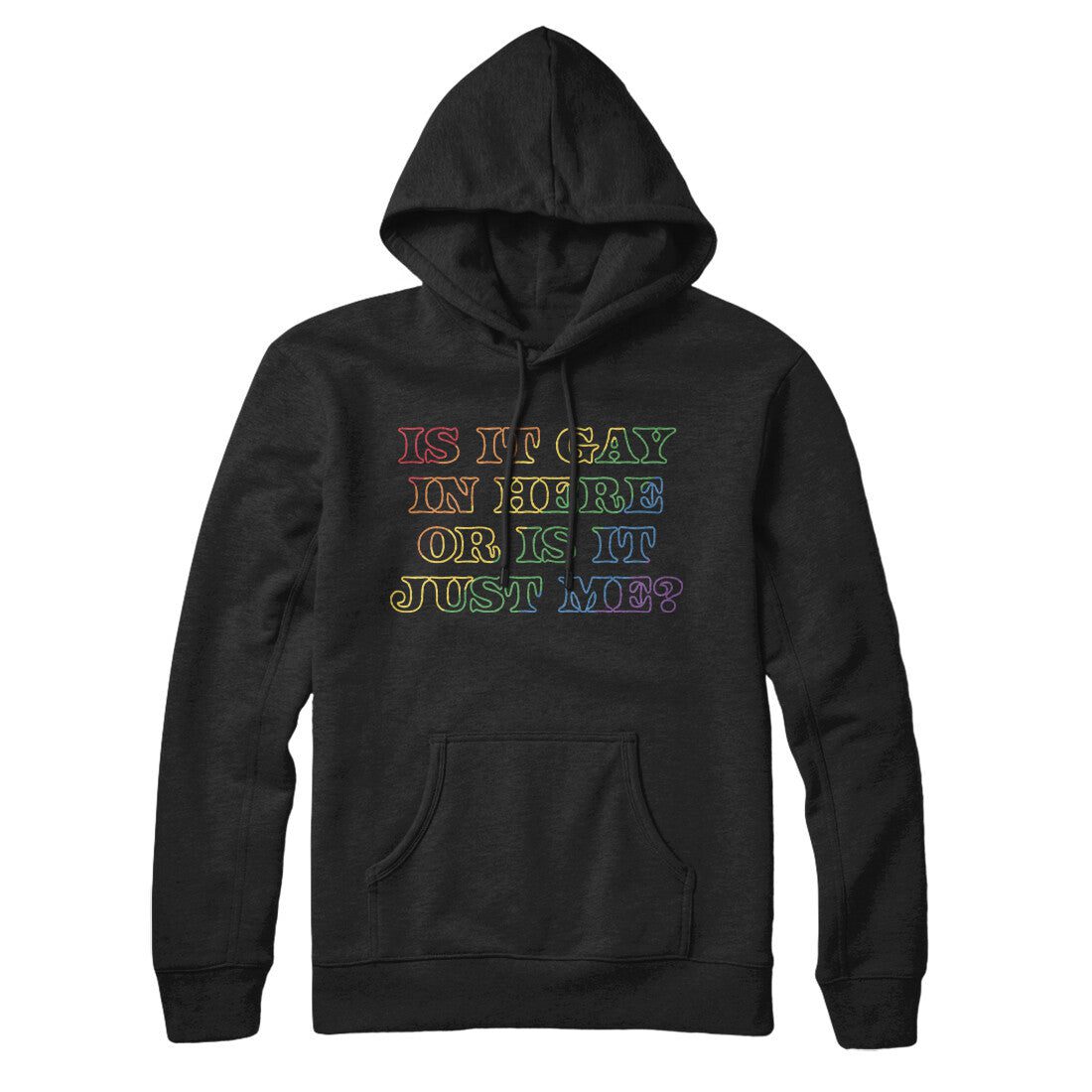 Is It Gay In Here Or Is It Just Me Hoodie