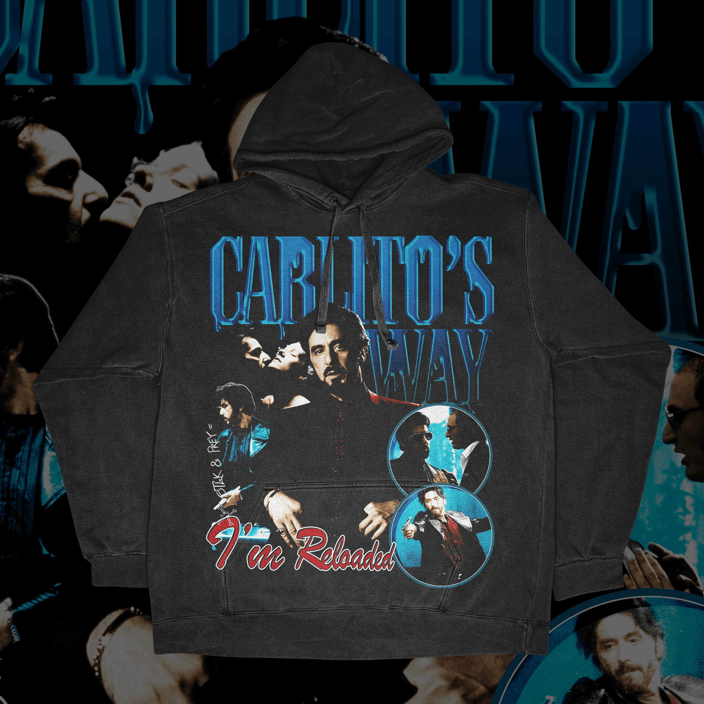 Carlitos Way Unisex Fit Graphic Hoodie