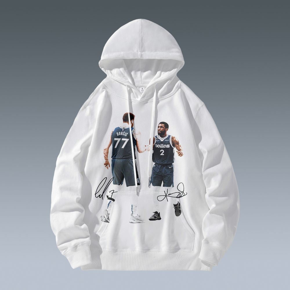 Dallas Mavericks-Luka Doncic-Kyrie Irving Unisex Hoodie