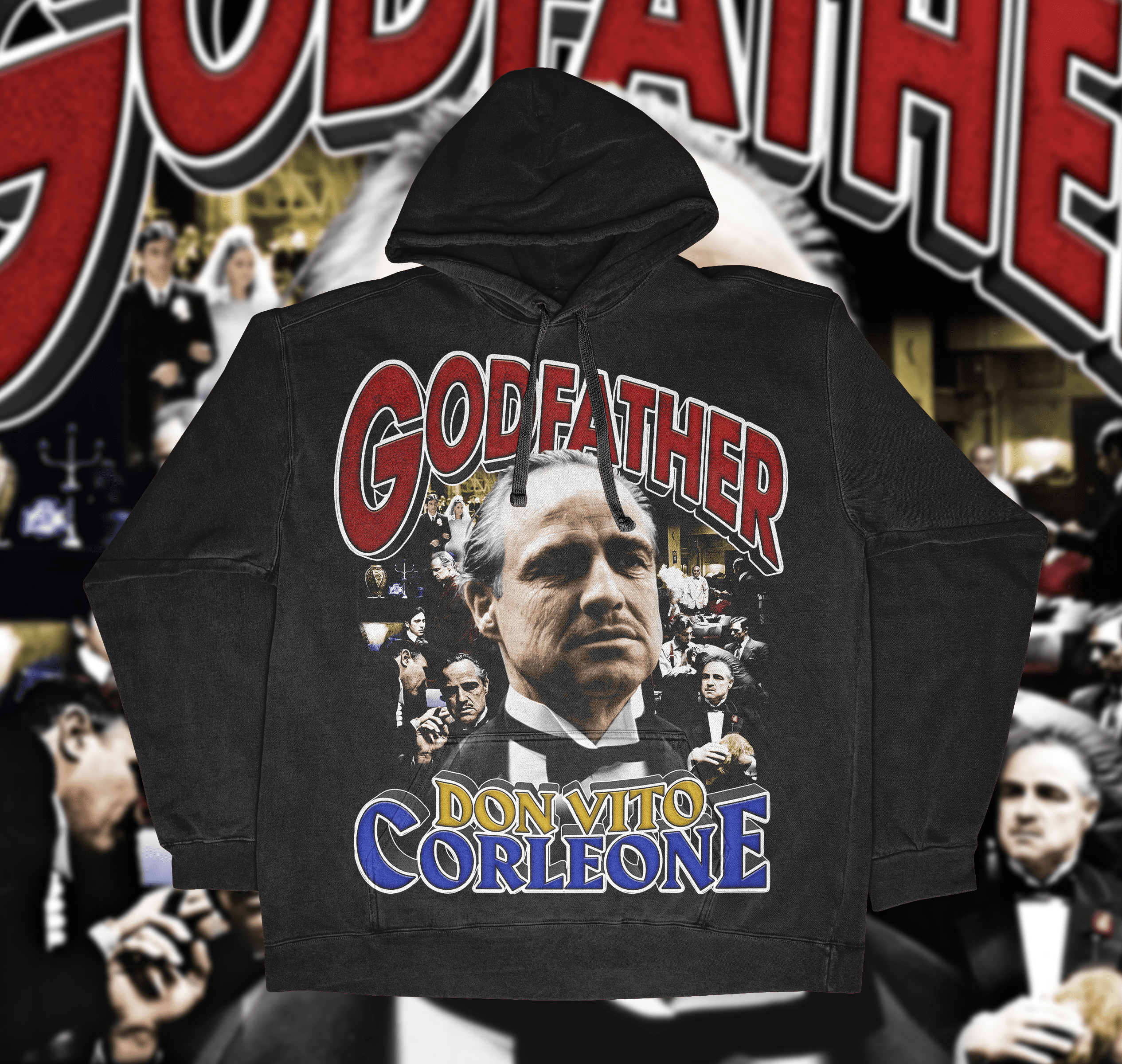 Godfather Unisex Fit Graphic Hoodie