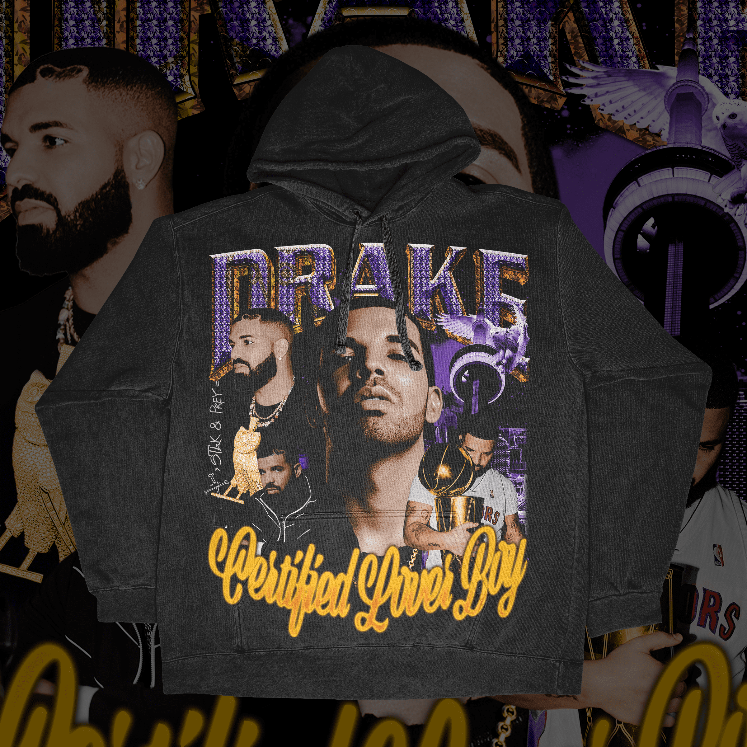 Drake Unisex Fit Graphic Hoodie