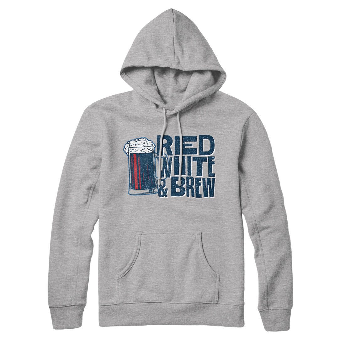 Red White And Brew Hoodie