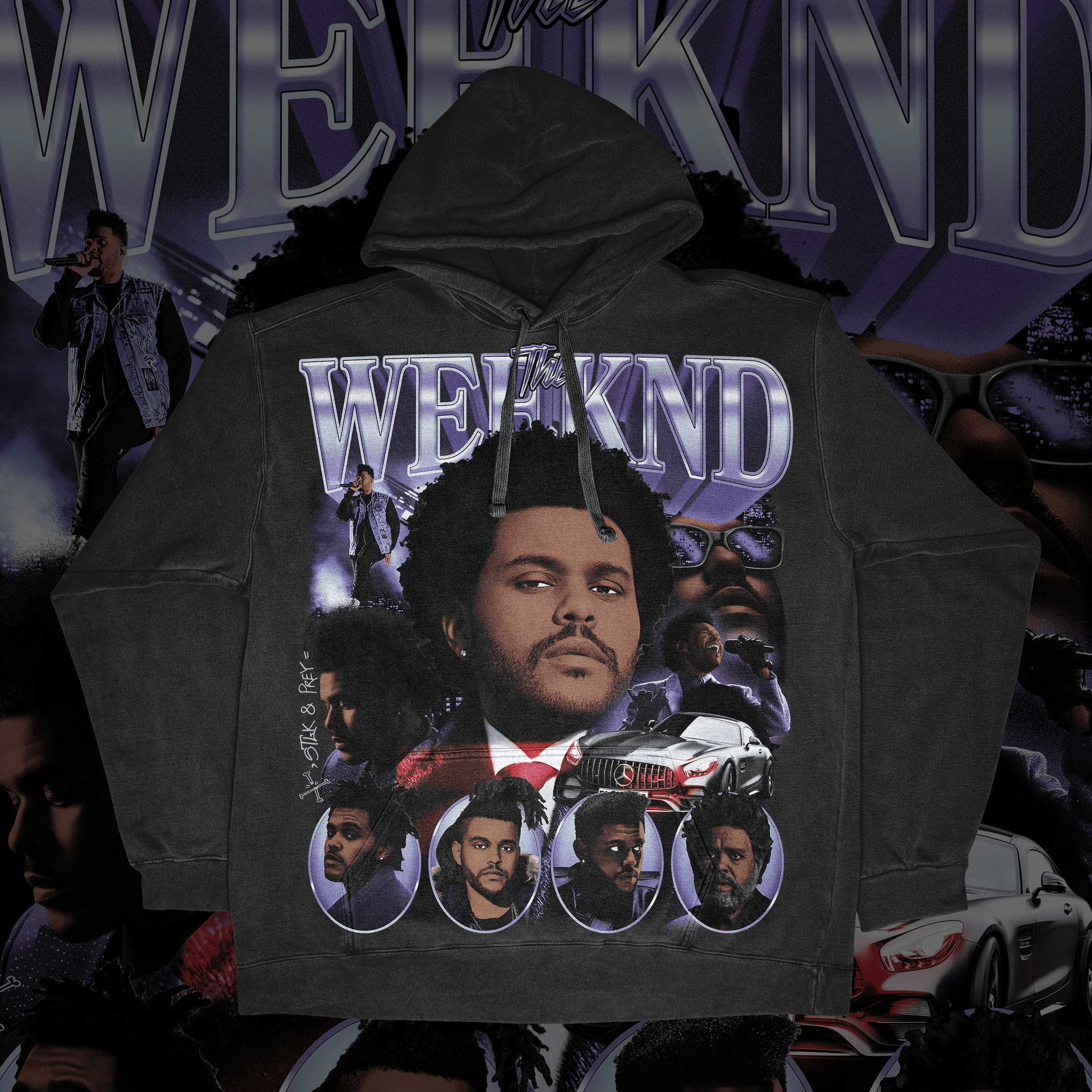 The Weeknd Hoodie Unisex Fit Graphic Hoodie