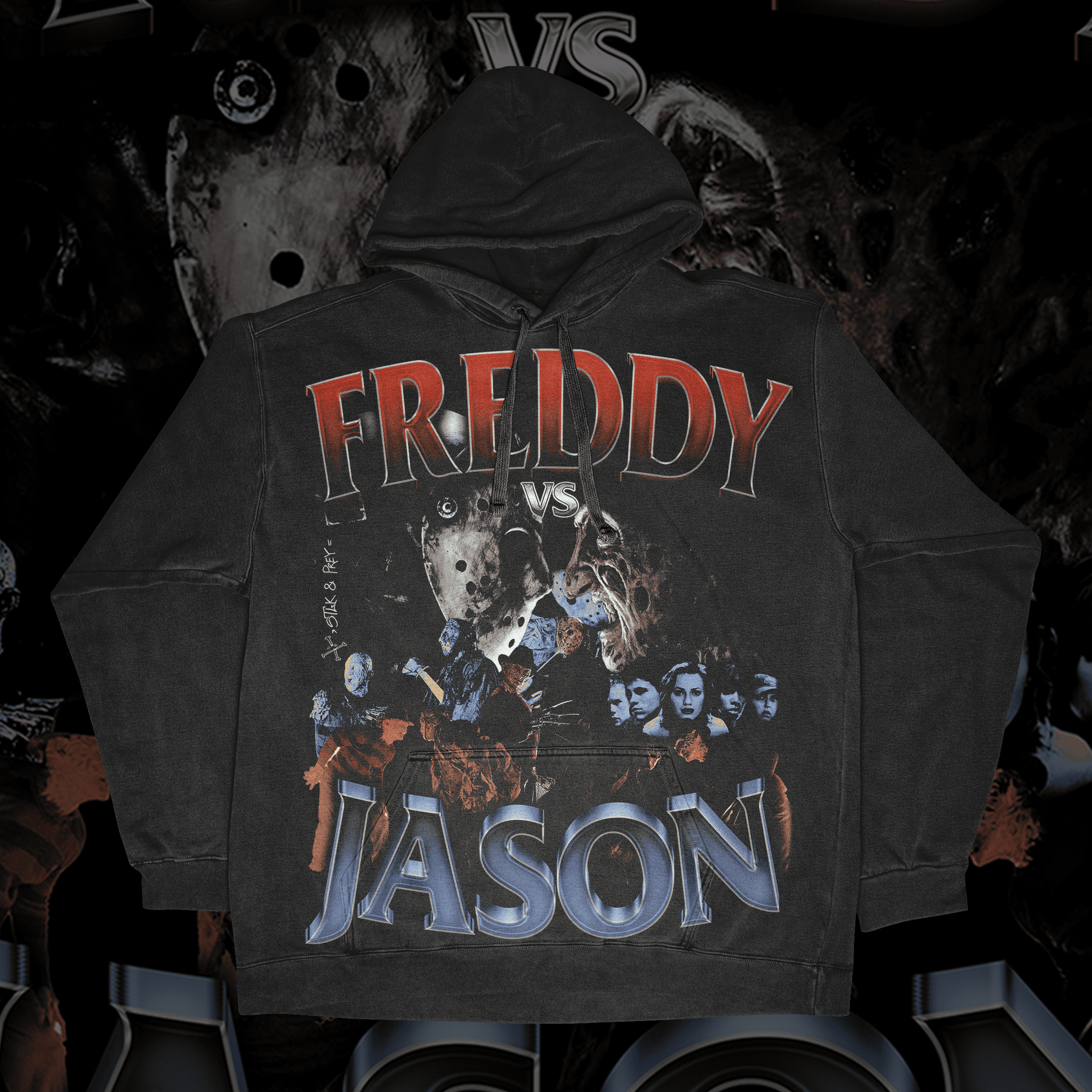 Freddy Vs Jason Hoodie Unisex Fit Graphic Hoodie