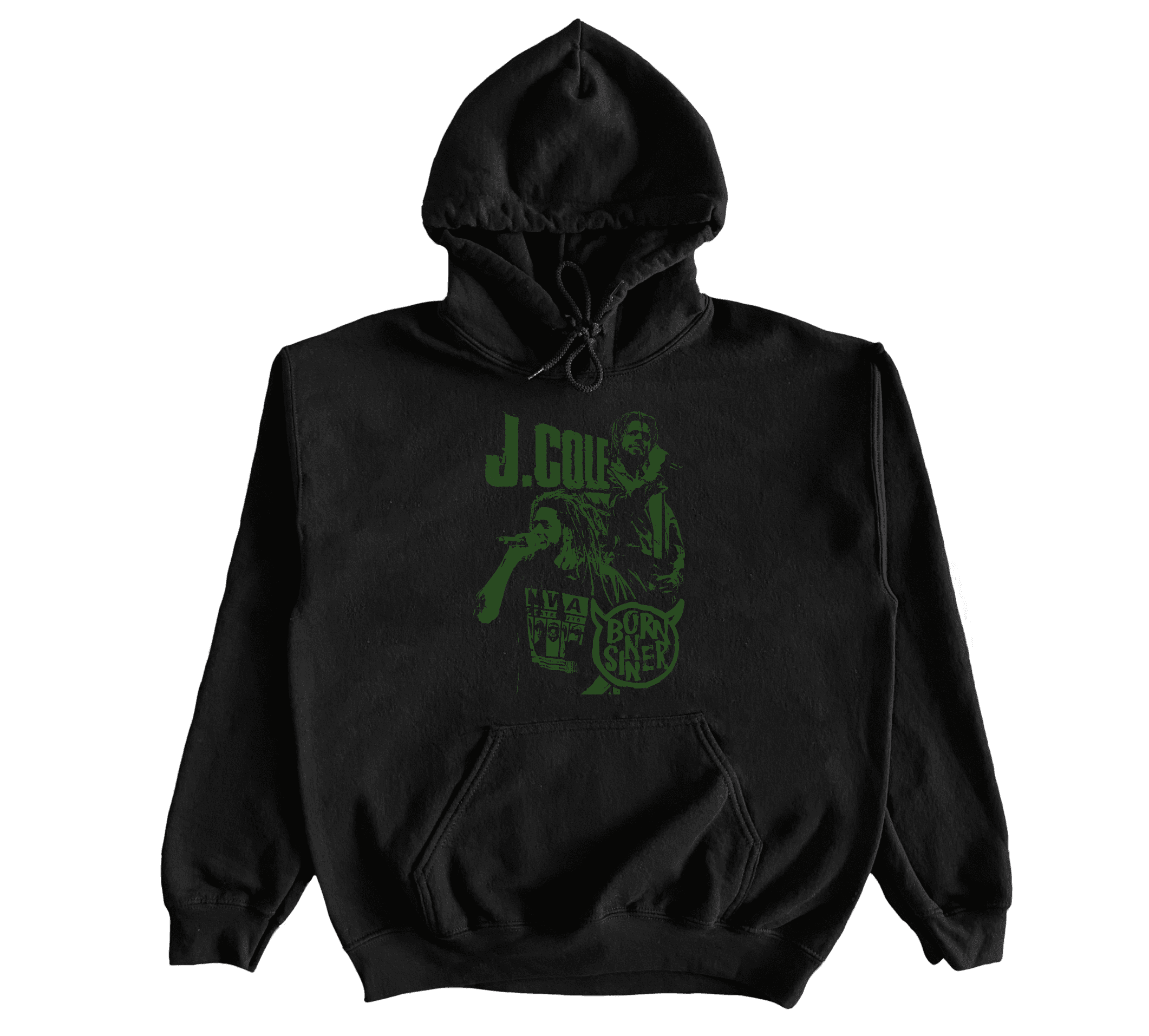 J Cole Silhouette Unisex Hoodie