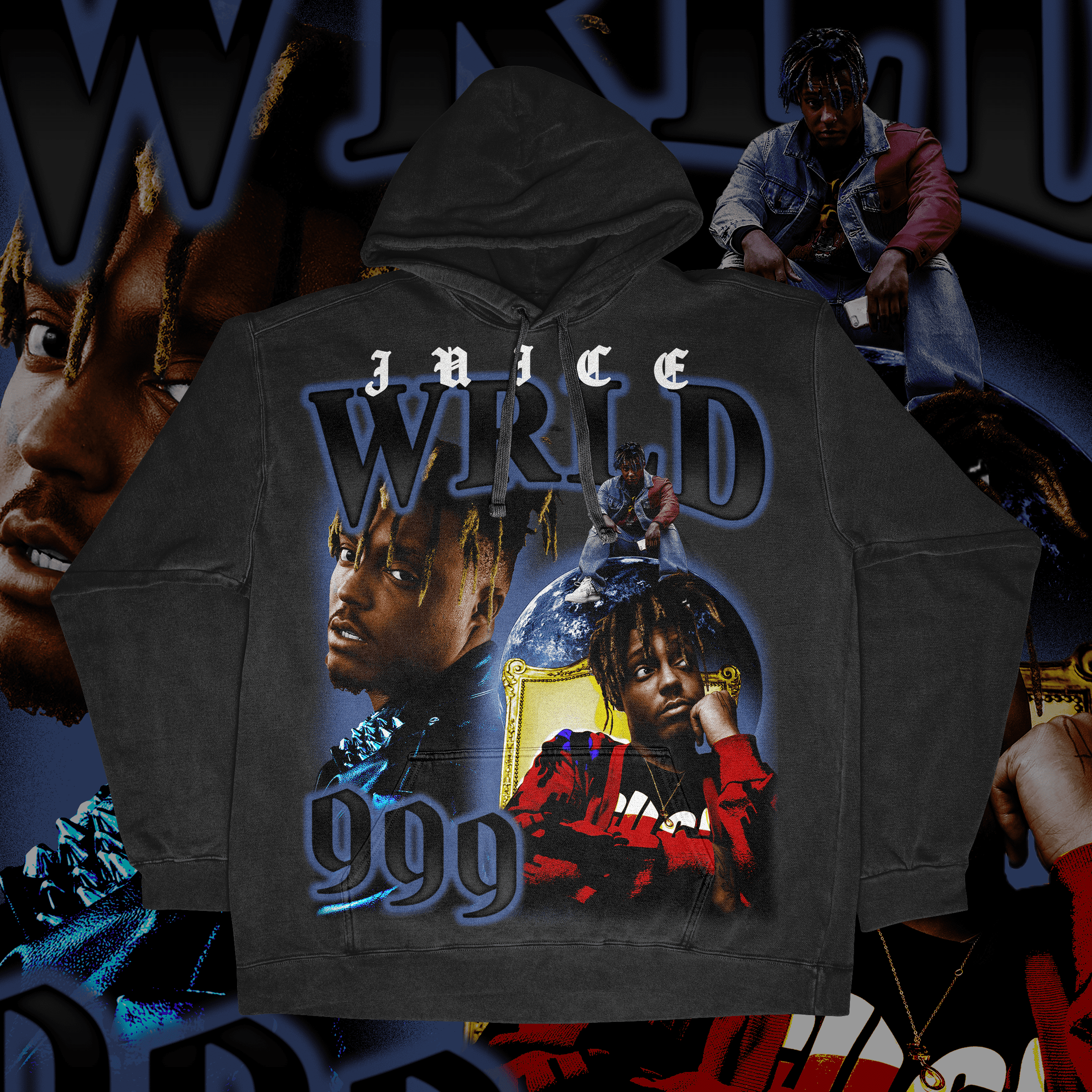 Juice Wrld Hoodie Unisex Fit Graphic Hoodie