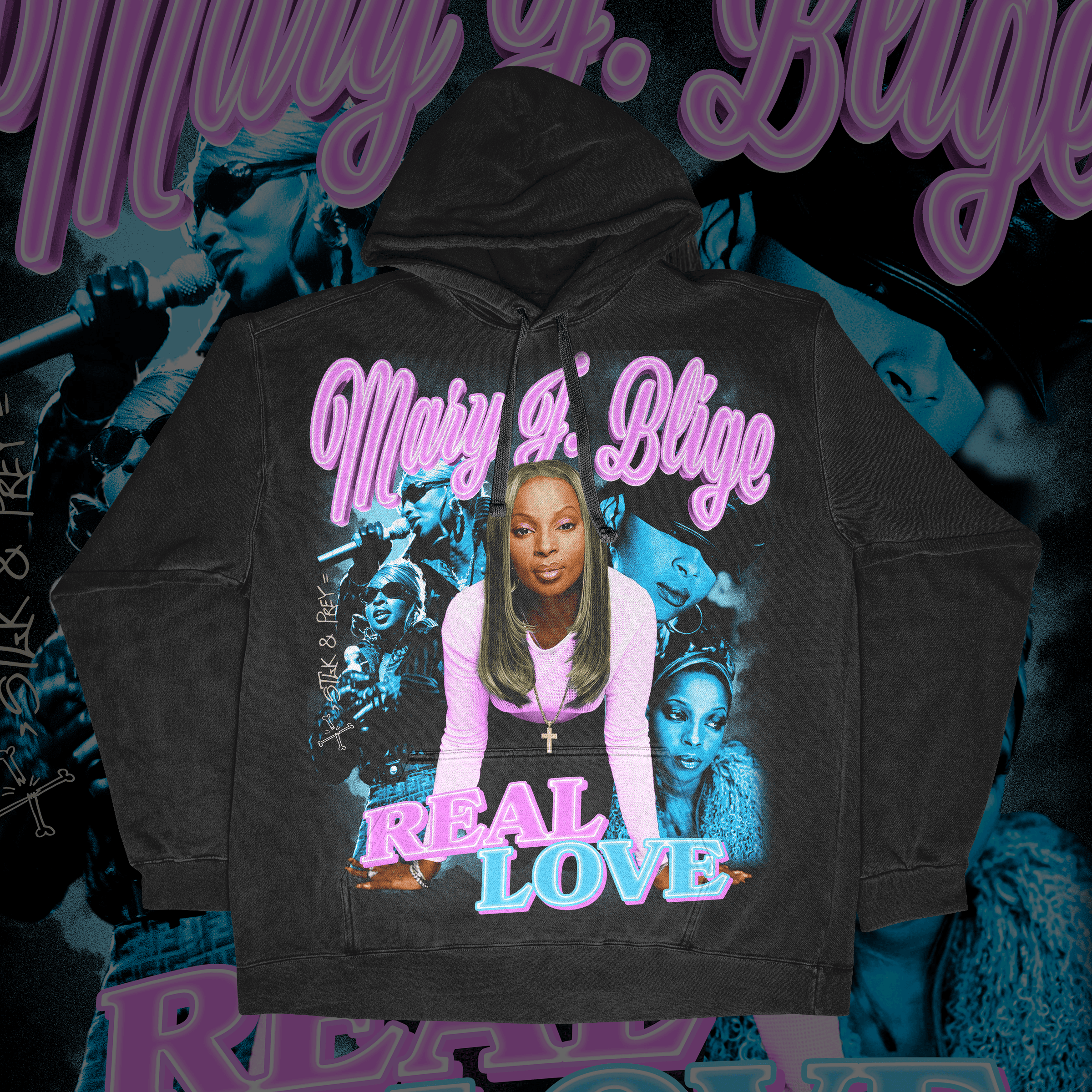 Mary J. Blige Unisex Fit Graphic Hoodie