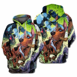 Halloween Hoodie Scooby Doo Hoodie Scooby Doo Escaping Halloween Spider Hoodie 2023