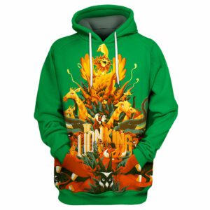 DN LK Hoodie Lion Green T-shirt Amazing DN LK Shirt Sweater 2023