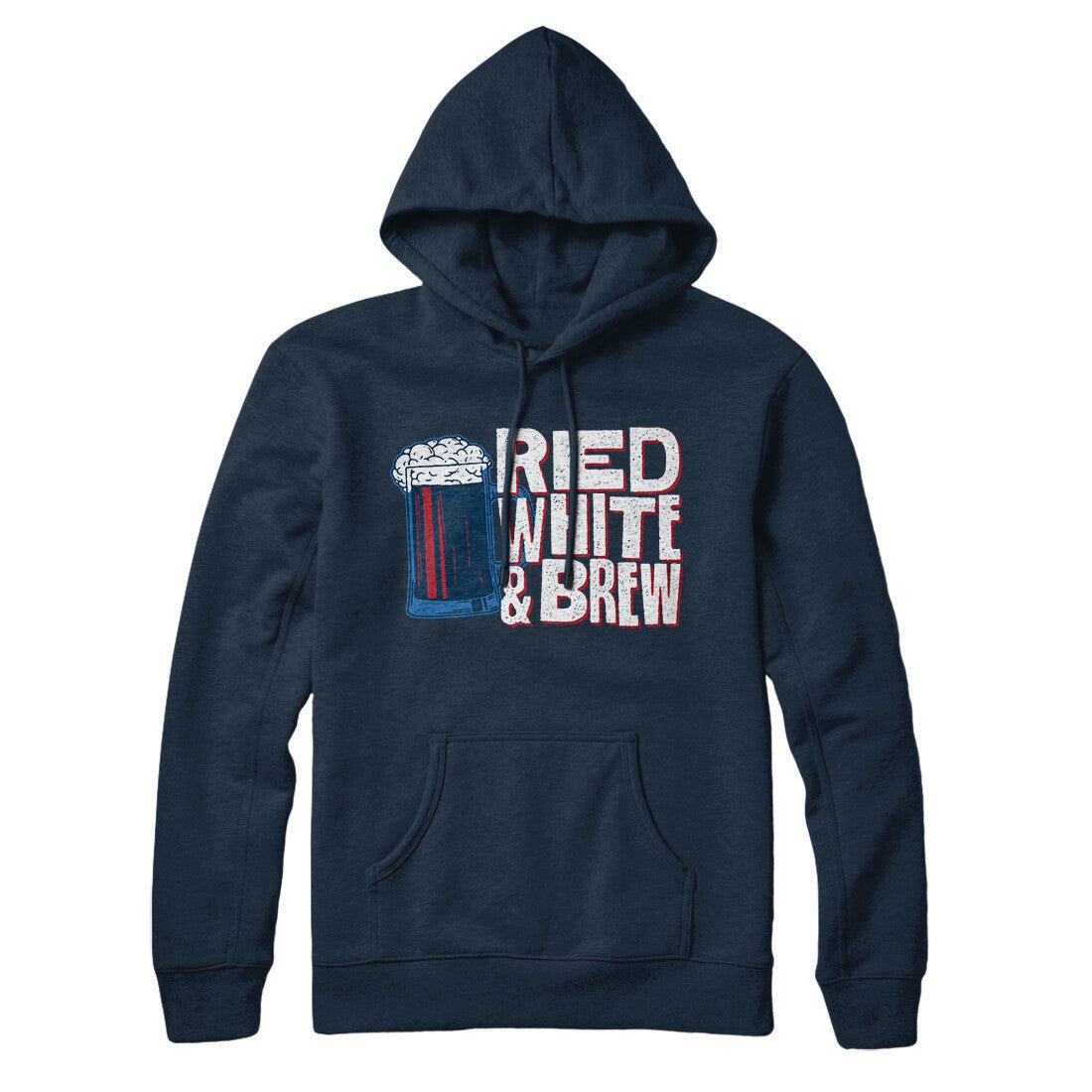 Red White And Brew Hoodie