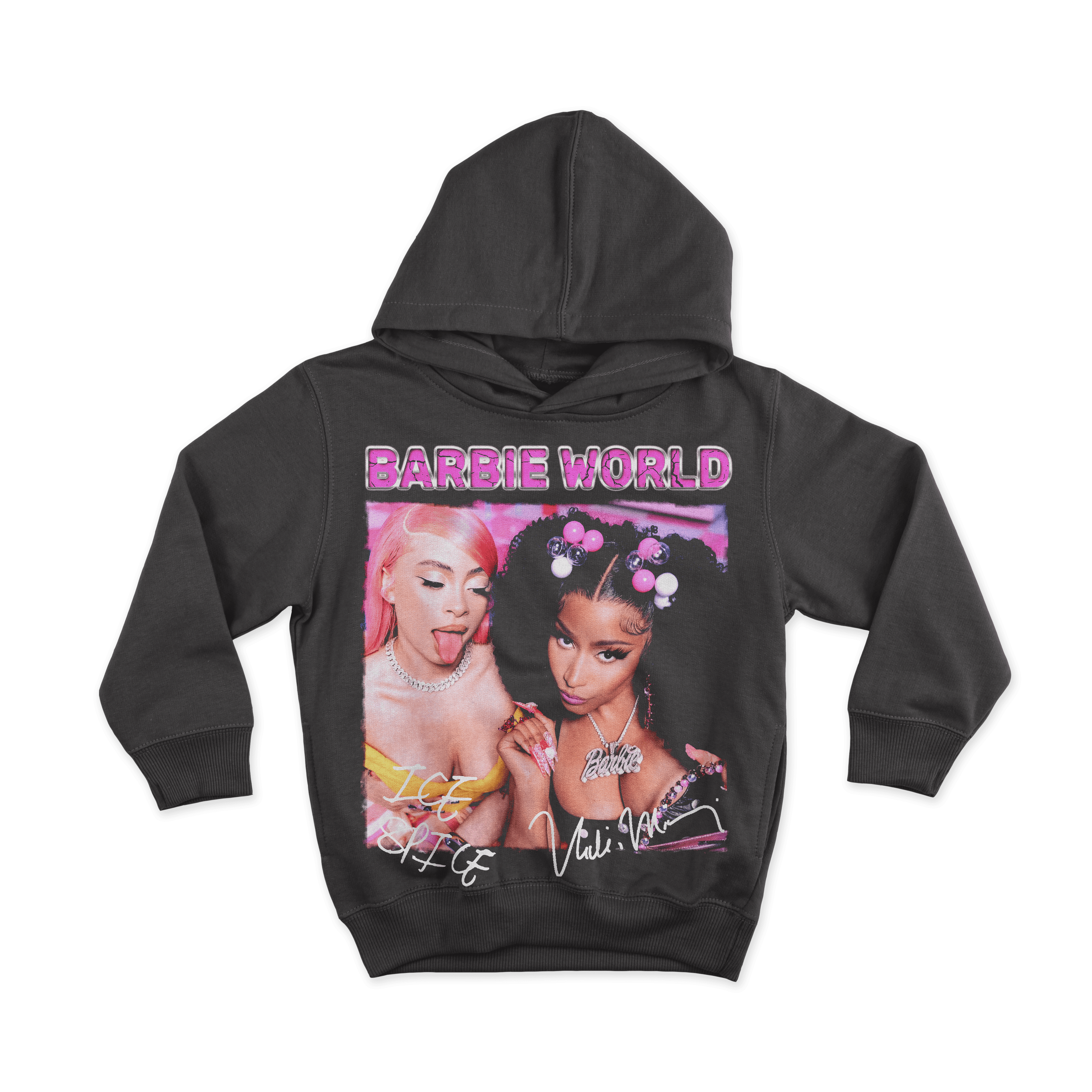 Nicki&Ice Spice – Vintage Bootleg All Over Print Hoodie