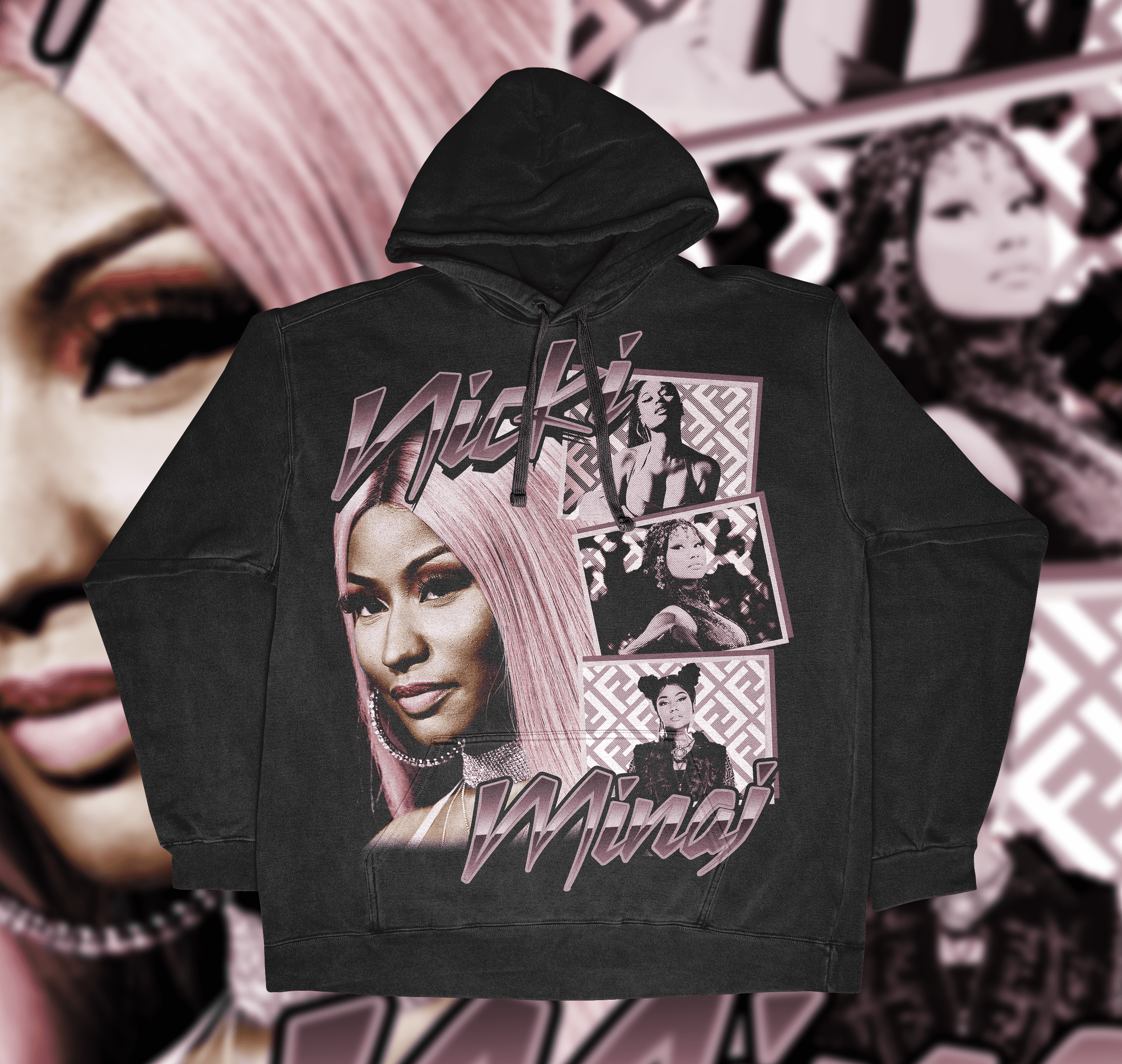 Nicki Minaj Unisex Fit Graphic Hoodie