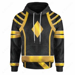 Omega Black Power Rangers Costume Hoodie Sweatshirt T-Shirt Sweatpants Tracksuit - FoxEcommerce Exclusive
