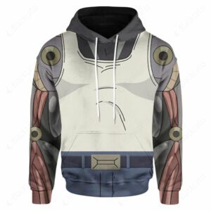 One Punch Man Genos Costume Hoodie Sweatshirt T-Shirt Sweatpants Tracksuit - FoxEcommerce Exclusive
