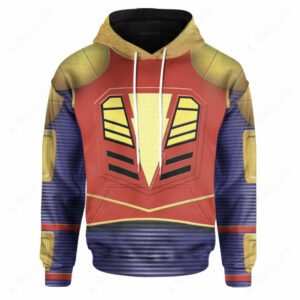 Power Rangers Turbo Alpha 6 Costume Hoodie Sweatshirt T-Shirt Sweatpants Tracksuit - FoxEcommerce Exclusive