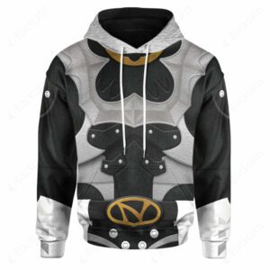 Psycho Rangers Silver Psycho Costume Hoodie Sweatshirt T-Shirt Sweatpants Tracksuit - FoxEcommerce Exclusive