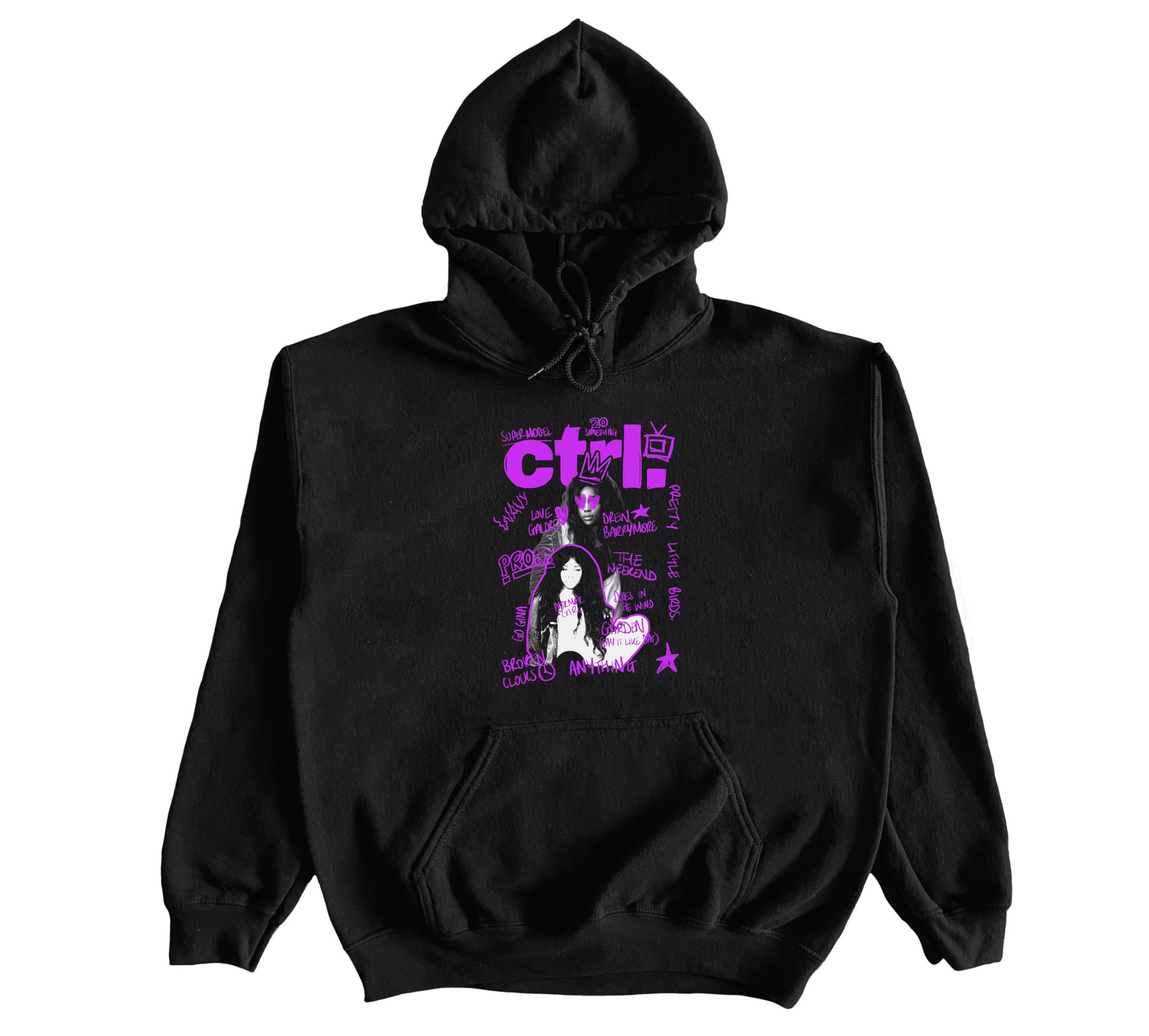 Sza Crtl Sketchbook Unisex Hoodie