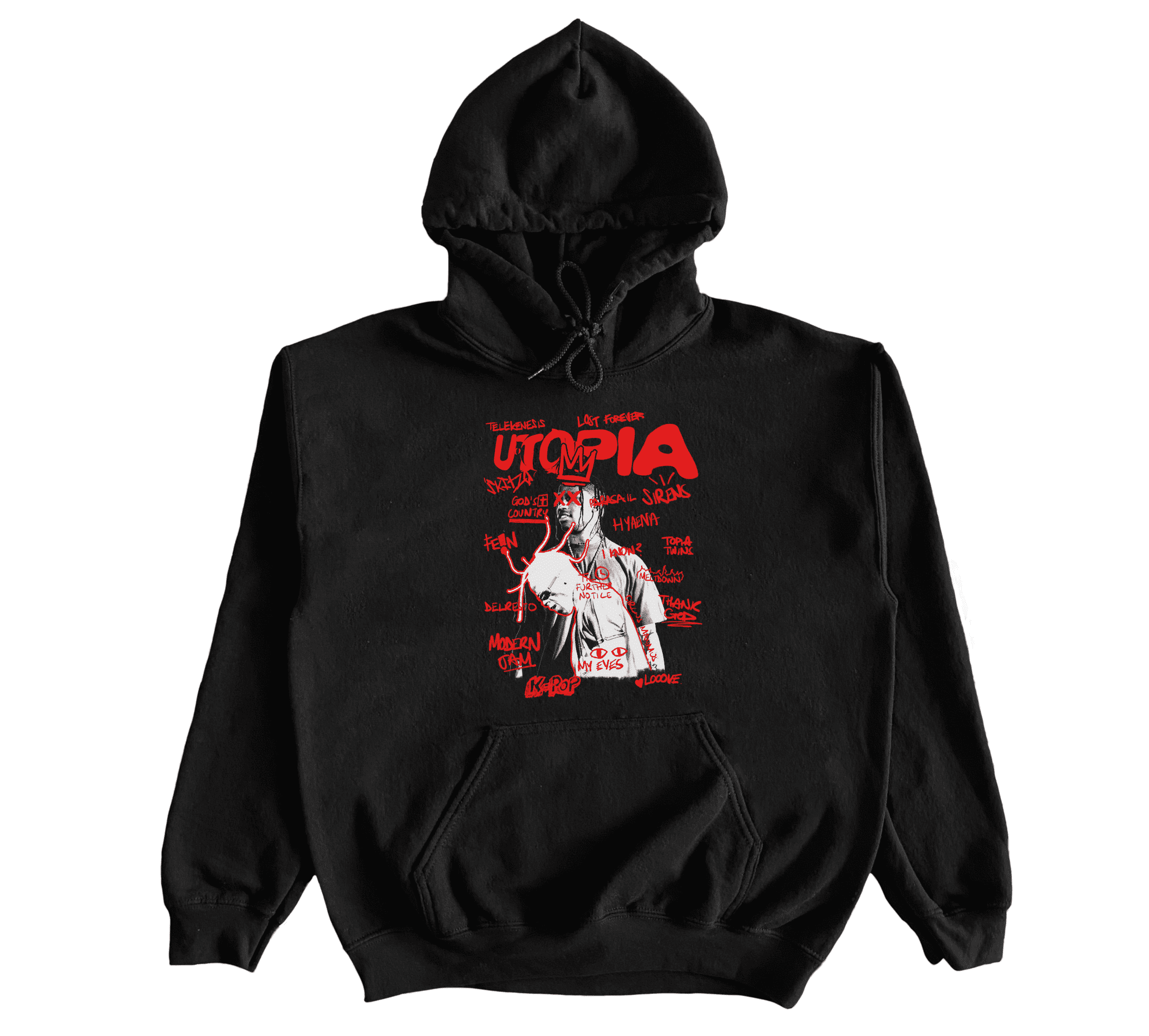 Travis Utopia Sketchbook Unisex Hoodie