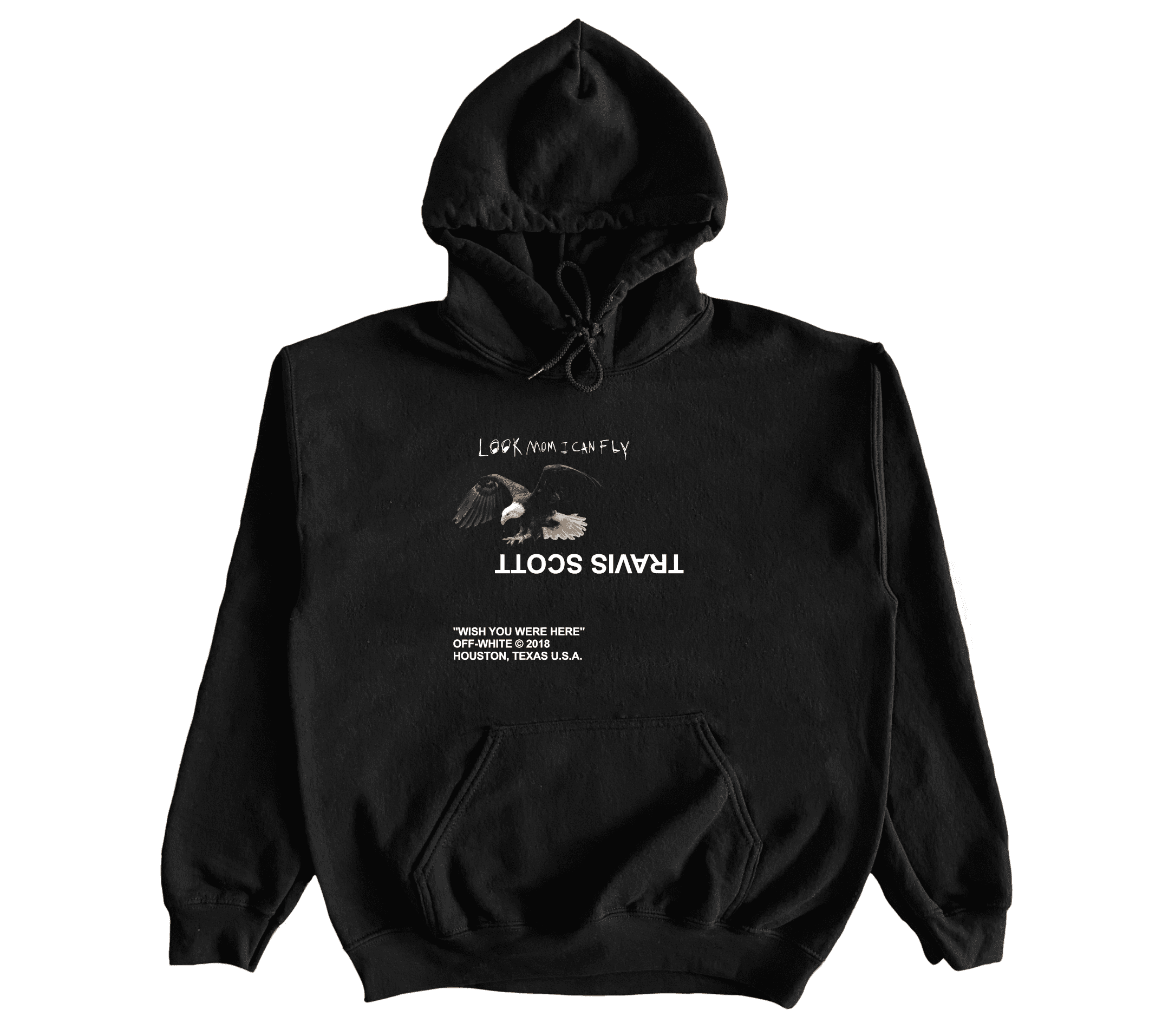 Travis Wish You Were Here Eagle Unisex Hoodie